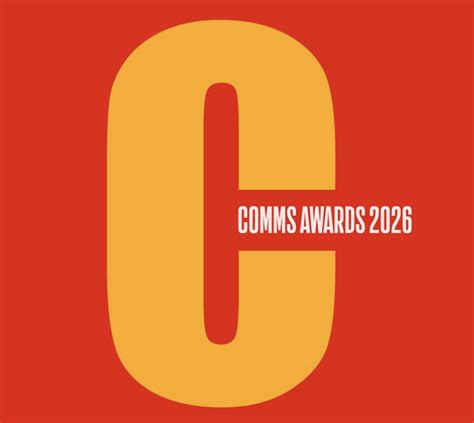 Logo van COMMS awards 2026
